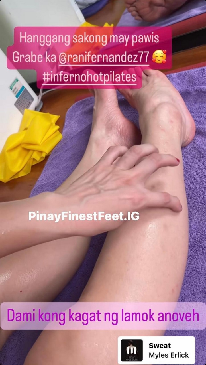 Lyn Ching Pascual Feet